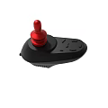 Offline voice bladed fan light controller Tmall Genie dimming color timing wind speed adjustable with backrest adjustable controller light bar controller handle remote control 3d model