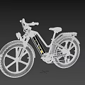 Sleek Black Electric Bicycle Featuring Modern Frame Comfortable Seat And Stylish Wheels