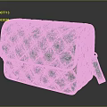 Daily Use Green Quilted Handbag With Golden Clasp And Shoulder Strap
