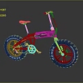 Modern Black Bicycle Featuring Fat Tires Yellow Accents And Stylish Design