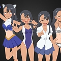 Anime Girls Cartoon Girls Games Girls Anime Characters Cartoon Characters Game Characters 3d model