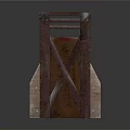 Small Wooden Furniture Collection Including Storage Box Square Container And Shelf Stand