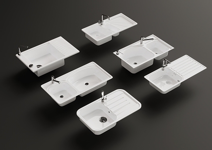 modern basin 3d model