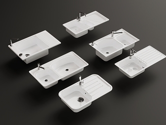 modern basin 3d model