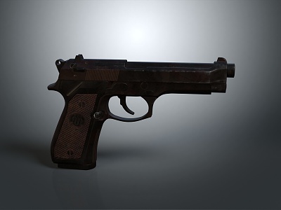 Pistol semi-automatic pistol automatic pistol modern weapon hot weapon hot weapon gun military model