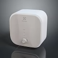 Sleek White Electrolux Small Household Appliance With Square Design And Knob Control