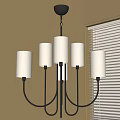 Antique chandelier 3d model
