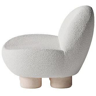 Hygge single chair 3d model