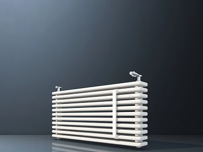 Modern White Entryway Side Cabinet With Multiple Storage Shelves And Sleek Design 3d model