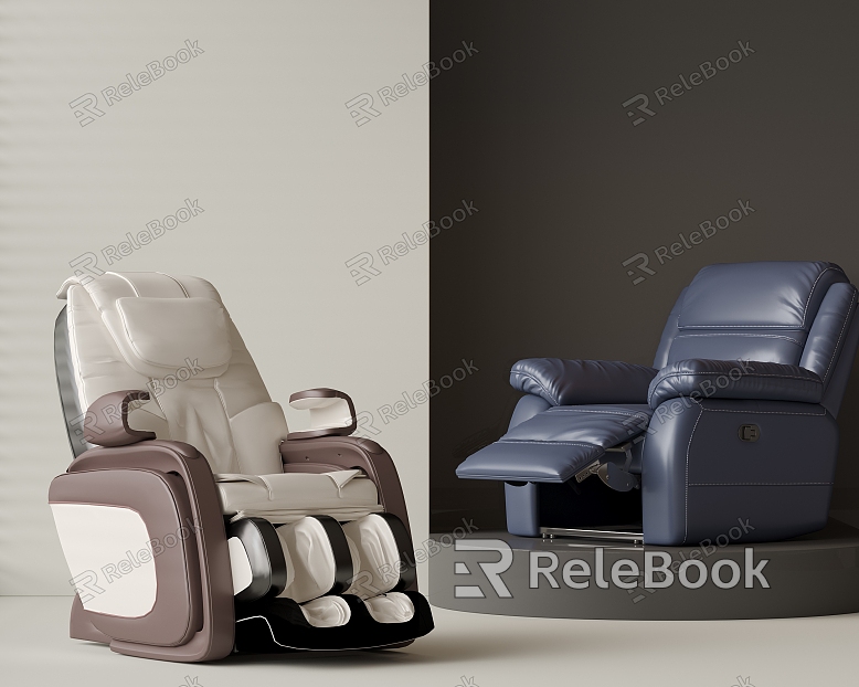 Leather Massage Chair Massage Sofa Electric Massage Chair Functional Sofa AV Room Sofa model