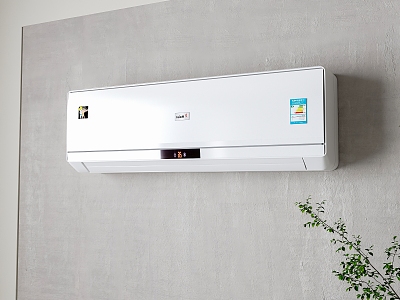 modern wall-mounted air conditioner 3d model