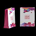 2023 Fashion Hand Bags With Colorful Geometric Patterns And Stylish Design