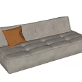 Double sofa 3d model
