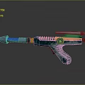 Science Fiction Firearms Next Generation Firearms Science Fiction Game Gun Game Firearms Game Gun Concept Gun Laser Gun 3d model