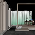Modern Beauty Hair Salon Interior With Styling Chairs Mirrors And Relaxing Ambiance