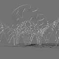 Modern Pavilion Landscape Pavilion 3d model