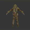 Gas Mask Science Fiction Gas Mask Gas Mask Respirator Breathing Mask Biochemical Mask Science Fiction Mask 3d model