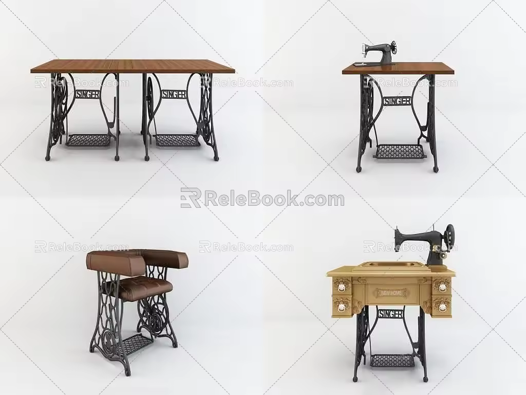 Sewing Machine 3d model