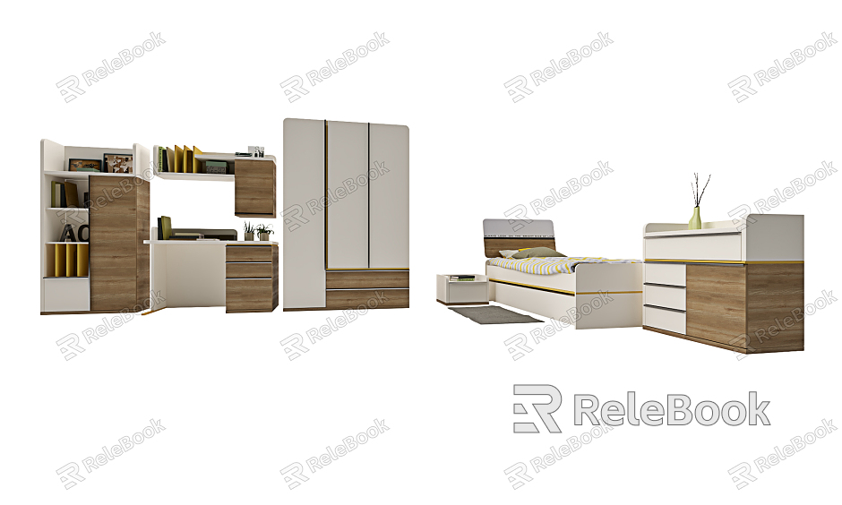 Modern Wardrobe Panel Furniture model