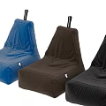 Soft Comfortable Modern Design Bean Bag Chairs in Blue Brown Black Colors