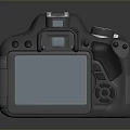 DSLR Camera Card Machine Digital Camera Digital Camera Photographic Equipment 3d model