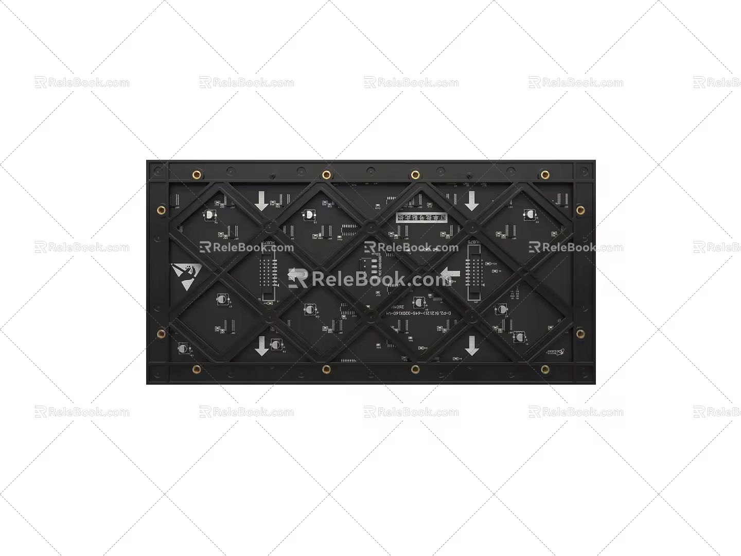 Modern display 3d model