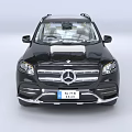 Luxury Black Mercedes-Benz SUV With Sunroof Silver Wheels And Sleek Body Design
