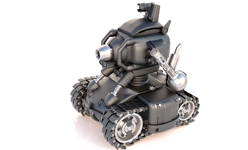 alloy warhead tank 3d model