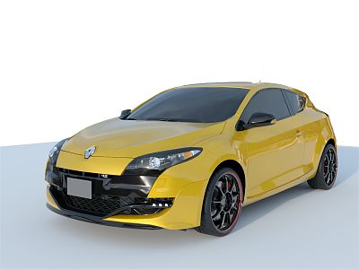 Hyundai Car Renault Car 3d model