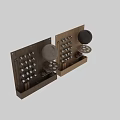 Organized Home Gym Sports Equipment With Dumbbells Balls And Wall Rack