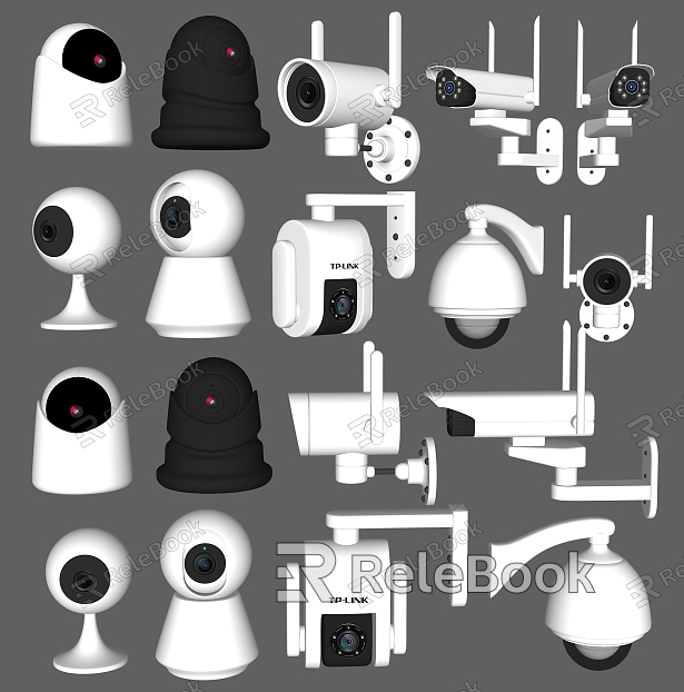 Modern camera camera combination model