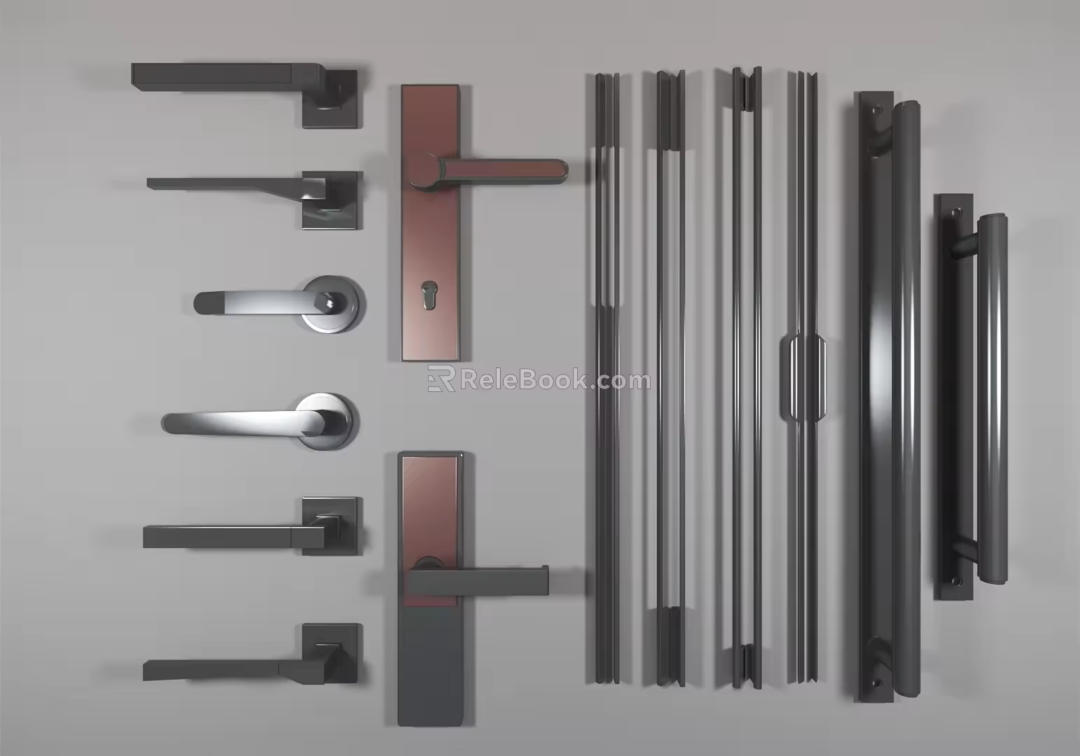 Modern Door Handle Door Handle Door Handle Door Handle Metal Door Handle 3d model