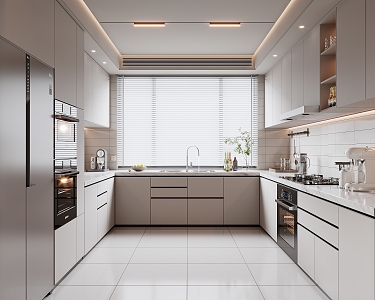 Modern Kitchen 3d model