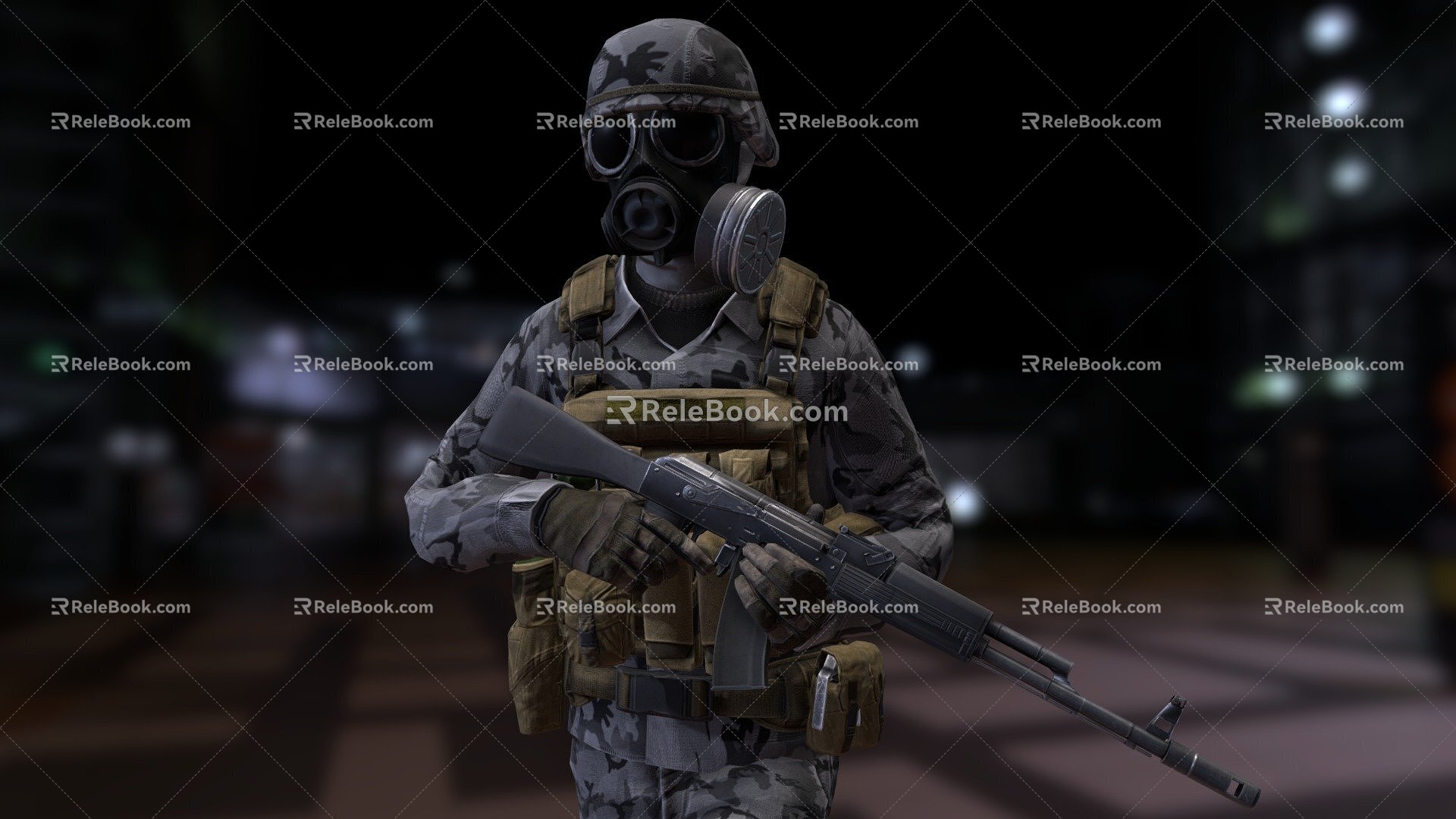 Soldier Special Forces 3d model