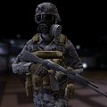 Soldier Special Forces 3d model