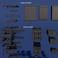 Various Audio Speaker Models Including Stade XT OmniWall and Concertmate
