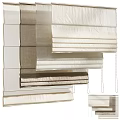 Assorted Window Blinds in Neutral Tones for Home Decoration and Interior Design