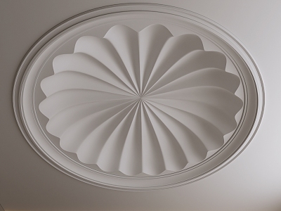 French European-style Ceiling French-style Arched Round Ceiling Special-shaped Ceiling model