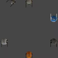 Fighter Drone Display 3d model