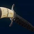 Modern Dagger Modern Weapon Cold Weapon Knife Dagger 3d model