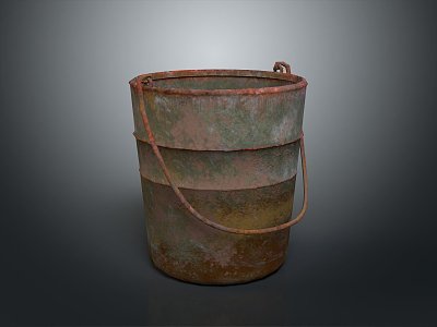 bucket iron bucket mud bucket cement bucket model