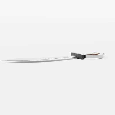 Traditional Handcrafted Samurai Sword With Scabbard Sharp Blade And Decorative Hilt 3d model