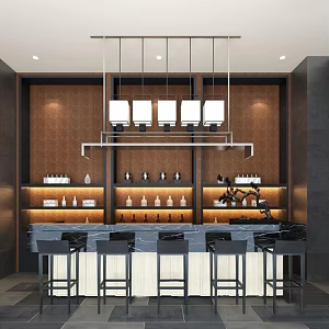 Front Desk 3d model