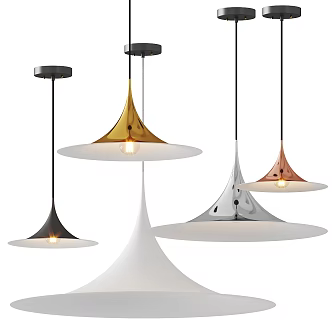 GUBI Antique Chandelier Vintage Chandelier Restaurant Chandelier Metal Chandelier Hemisphere Chandelier 3d model
