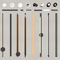 Modern Wall Lamps With Various Designs For Indoor Home Lighting Decoration