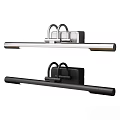 Modern Bag Box Hanger Rods Silver And Black With Hooks For Home Use