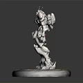 Modern Robot Warrior Mechanical Combat Police Mechanical Armor 3d model