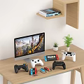 Modern gamepad console display 3d model