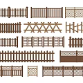 Various Types Of Wooden Fence Designs With Different Patterns And Styles