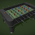 Soccer Table Games Table Board Games Soccer 3d model